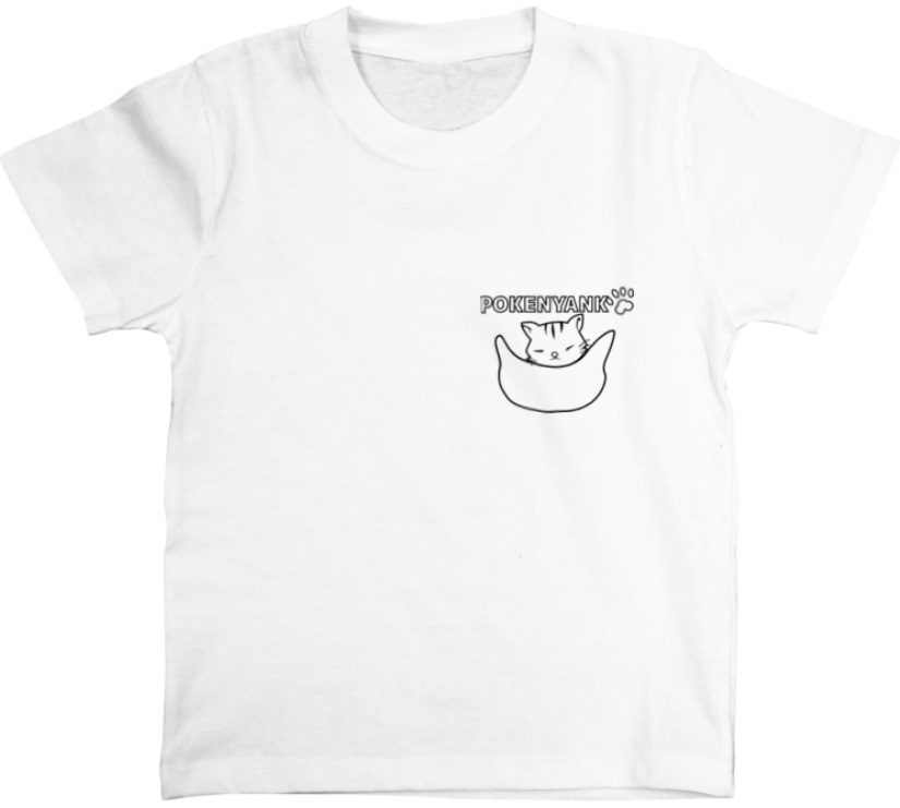 子供用猫Tシャツ