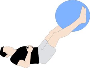 バランスボールを使った腹筋の鍛え方 楽々簡単 効果抜群４つの方法 Hirosyland