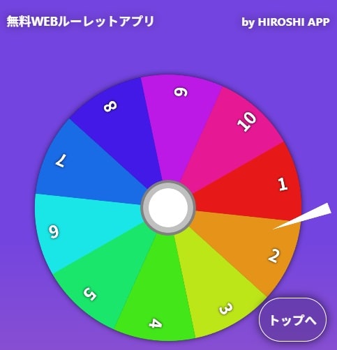 人生ゲーム風のルーレットアプリ