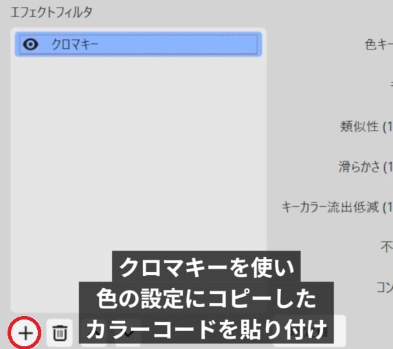 クロマキーを使う方法のイメージ